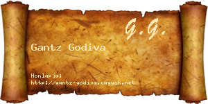 Gantz Godiva névjegykártya